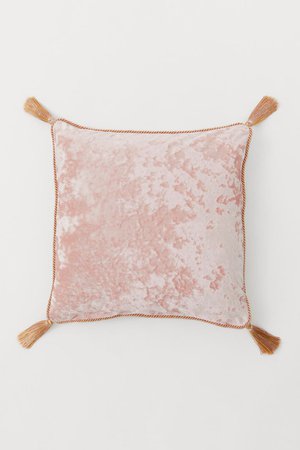 Velvet Cushion Cover - Light pink - Home All | H&M US