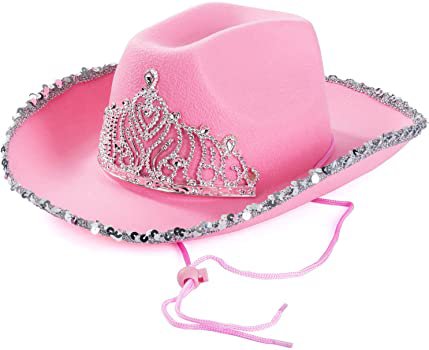 Funny Party Hats Cowgirl Hat - Princess Cowboy Hats for Women at Amazon Women’s Clothing store: Apparel Accessories