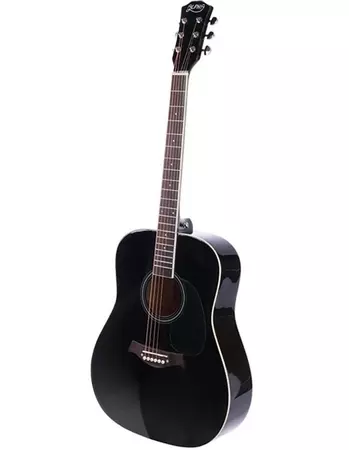 Alpha Acoustic Guitars 41" Inch With Capo Tuner In Black Alpha | MYER