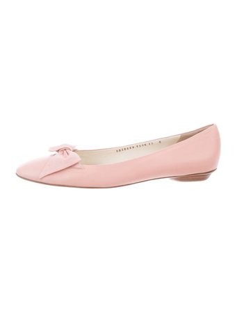 Salvatore Ferragamo Leather Ballet Flats - Shoes - SAL94466 | The RealReal