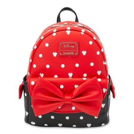 Minnie Mouse Bow Loungefly Mini Backpack | shopDisney