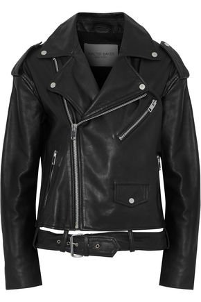 Hope leather biker jacket | W118 by WALTER BAKER | Sale up to 70% off | THE OUTNET