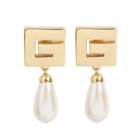 Givenchy - Vintage G pearl drop earrings - 4element