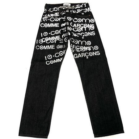 FILES sur Instagram : Comme Des Garçons x 10 Corso Como Dark Grey Denim Jeans - Available in today’s restock at 5PM GMT