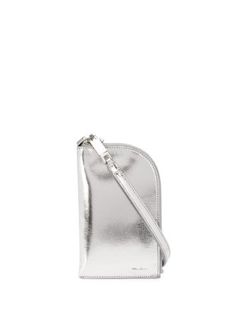 Rick Owens metallic necklace bag silver RO20S1414LML - Farfetch