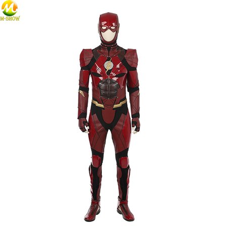 Justice League The Flash Cosplay Costume Barry Allen Cosplay Costume Halloween Men Jumpsuit Bodysuit Custom Made-in Movie & TV costumes from Novelty & Special Use on Aliexpress.com | Alibaba Group
