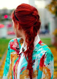 red hair bright braid - Google Search