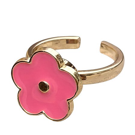 Pink Flower Anxiety Ring 🌸 BOOGZEL APPAREL – Boogzel Apparel
