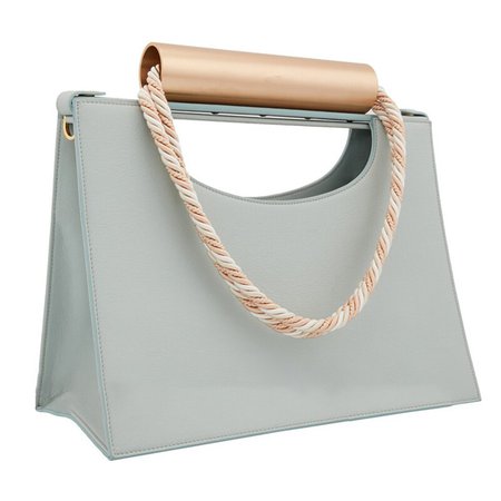 Новинка лета 2019, минималистичный стиль, большая вместительность, модный объемный металлический браслет, женская сумка на плечо, женская сумочка купить на AliExpress
