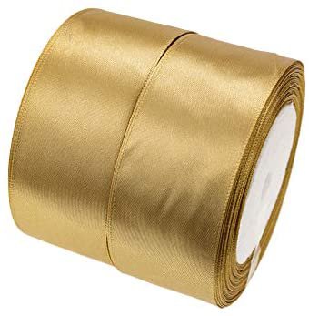 Rolls of Gold Ribbon