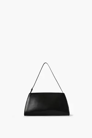 Dalia Baguette Black in Leather bag – The Row