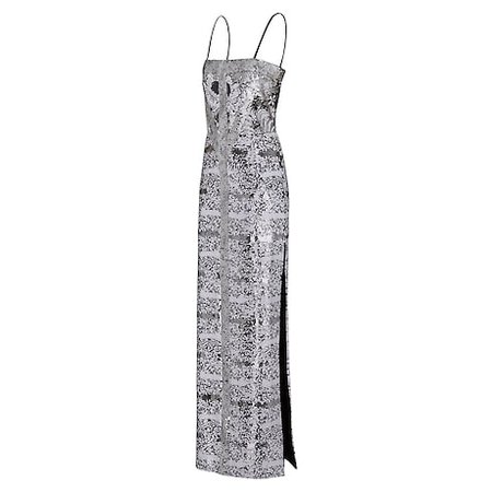 Long Embroidered Spaghetti Strap Dress - Ready-to-Wear | LOUIS VUITTON ®