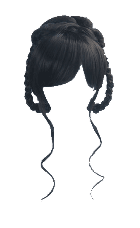 Traditional Chinese Hair - Braided Bun Loops (Dei5 edit)