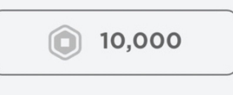 10,000 robux