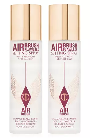 Charlotte Tilbury Airbrush Flawless Makeup Setting Spray Duo $76 Value | Nordstrom