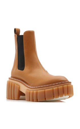 Emilie Vegan Leather Platform Chelsea Boots By Stella Mccartney | Moda Operandi