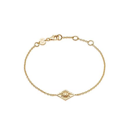 Estée Lalonde Goddess Bracelet 18ct Gold Plate - - Daisy London Jewellery