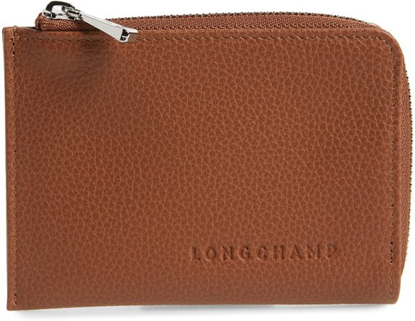 Le Foulonne Leather Coin Purse with Removable Card Holder