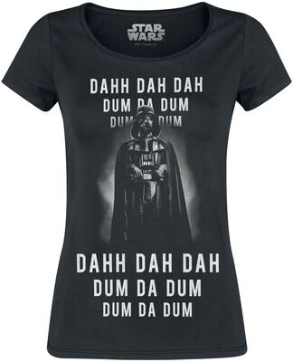 Darth Vader - Dahh Dah Dah Dum Da Dum | Star Wars T-Shirt | EMP