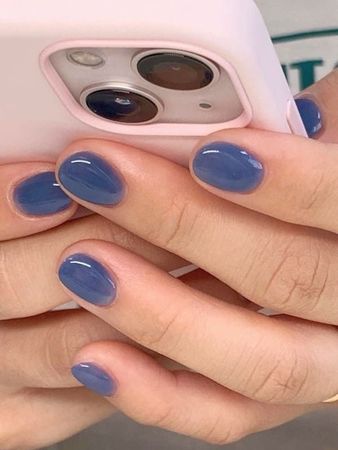 blue jelly nails - Google Search