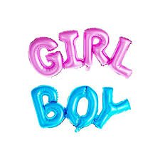boy or girl gender reveal balloons - Google Search