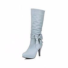 light blue grey office boots - Google Search