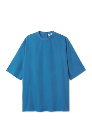 Vivia T-shirt - Blue - Tops - Weekday GB