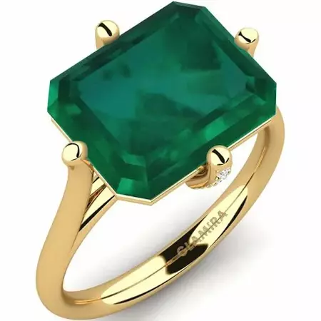 green gemstone ring - Google Search