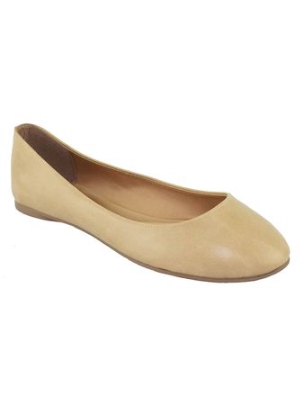 Kreme SODA | Beige Yellow Ballet Shoes