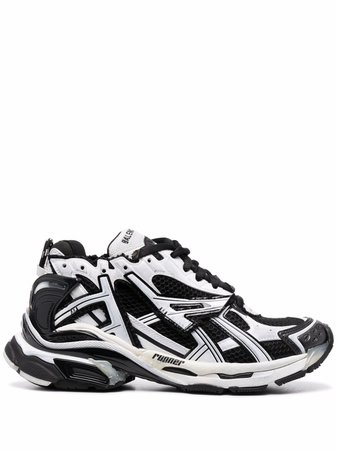 Shop Balenciaga Runner lace-up sneakers with Express Delivery - FARFETCH