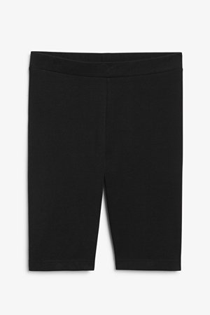 Black bike shorts - Black - Monki WW