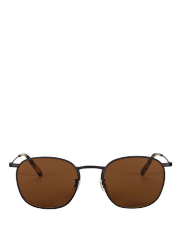 Oliver Peoples Golden Sun Wire Sunglasses | INTERMIX®