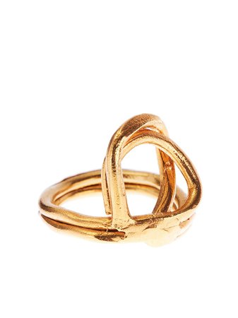 Shop Alighieri Lia textured ring with Express Delivery - FARFETCH