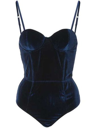 Fleur DU Mal Velvet Bodysuit $350 - Shop AW17 Online - Fast Delivery, Price
