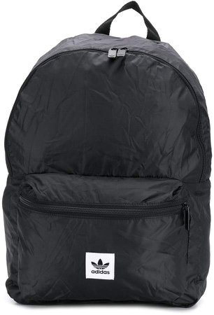 Packable logo backpack