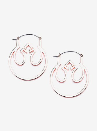 Star Wars Rebel Symbol Hanger Earrings