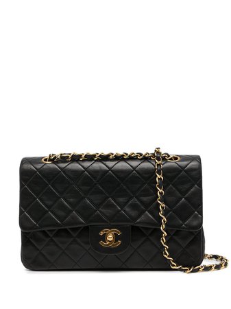 Chanel Pre-Owned 1996-1997 Medium Double Flap Shoulder Bag - Farfetch