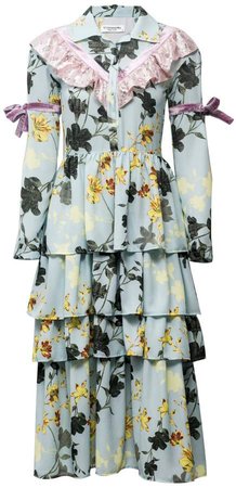 Vivienne Hu - Floral Button Down Dress