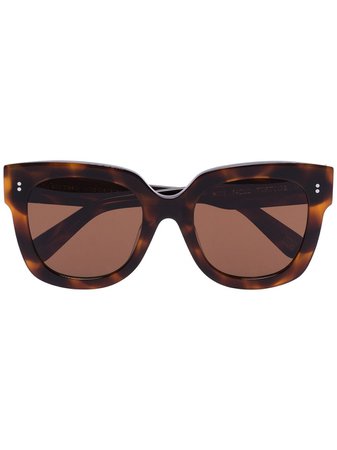 Chimi Tortoiseshell-effect Square Sunglasses | Farfetch.com