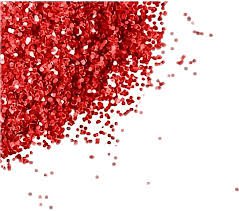 red glitter without background - Google Search