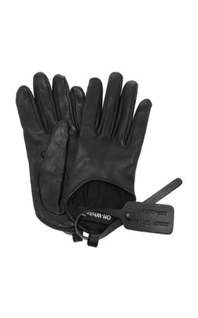 Off-White C/O Virgil Abloh Leather Gloves