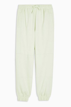 Lime Green 90s Sweatpants | Topshop