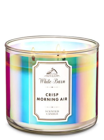 Crisp Morning Air 3-Wick Candle | Bath & Body Works