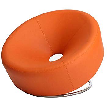 Amazon.com: Best Selling Modern Round Chair, Orange: Kitchen & Dining