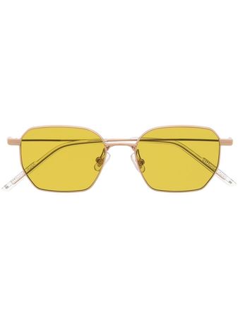 Shop Gentle Monster Bowly 035 geometric-frame sunglasses with Express Delivery - FARFETCH