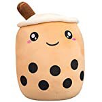 Amazon.com: KEDE Cartoon Bubble Tea Plush Pillow,Plush Boba Tea Cup Toy Figurine Toy,Multiple Sizes Cute Bubble Tea Cup Shaped Pillow (A-1,13.7'') : Toys & Games