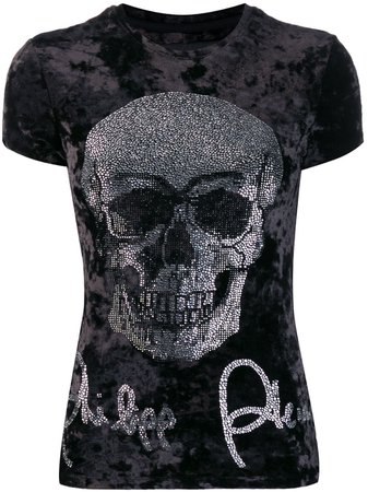 Philipp Plein Skull Print T-Shirt Aw20 | Farfetch.Com