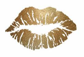gold lips gift - Google Search