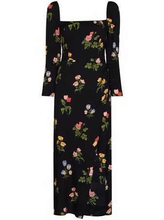 Shop Reformation Hilda floral dress with Express Delivery - FARFETCH