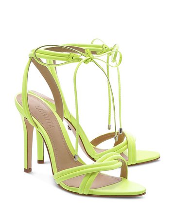 SCHUTZ Women's Yvi Strappy High-Heel Sandals | Bloomingdale's